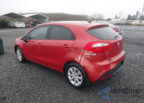 2012 Kia Rio5 Lx from USA, damaged, VIN KNADM5A39C6028728